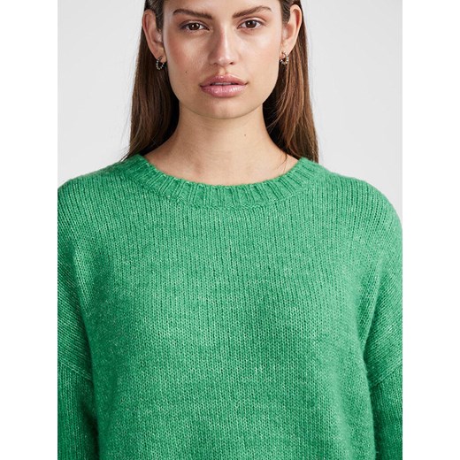 Pieces Sweter w kolorze zielonym Pieces XS wyprzedaż Limango Polska