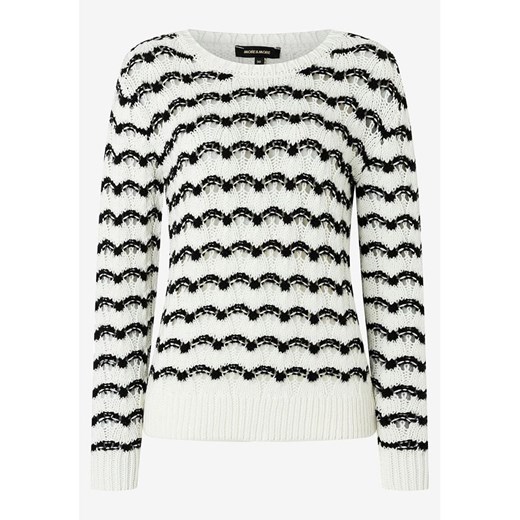 More &amp; More Sweter w kolorze biało-czarnym ze sklepu Limango Polska w kategorii Swetry damskie - zdjęcie 166053792