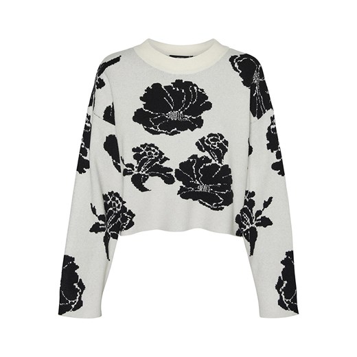 Vero Moda Sweter w kolorze biało-czarnym ze sklepu Limango Polska w kategorii Swetry damskie - zdjęcie 166053933