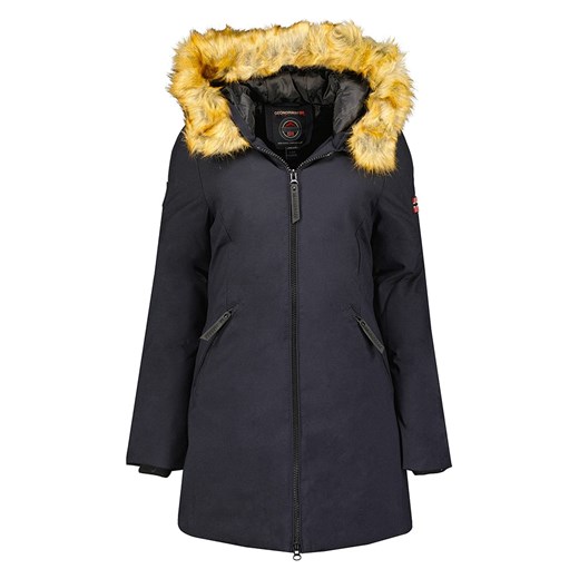 Geographical Norway Parka &quot;Adelaide&quot; w kolorze granatowym ze sklepu Limango Polska w kategorii Kurtki damskie - zdjęcie 166057172