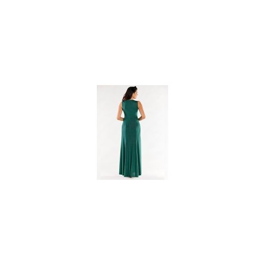 Sukienka Awama A549 1259700 XL Butelkowa zieleń (5902360574267). Sukienki XL okazyjna cena Rozetka.pl