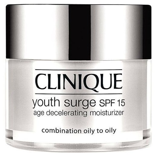 Clinique Youth Surge SPF15 Combination Oily 50ml W Krem do twarzy Do skóry mieszanej i tłustej e-glamour bialy kremy