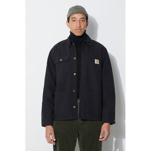 Carhartt WIP kurtka jeansowa męska kolor czarny zimowa L PRM