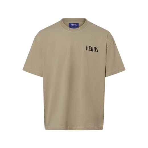 PEQUS T-shirt męski Mężczyźni Bawełna szary nadruk ze sklepu vangraaf w kategorii T-shirty męskie - zdjęcie 166072521