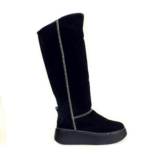 Kozaki Maciejka 06312-01 czarne Maciejka 37 wyprzedaż NajlepszeButy