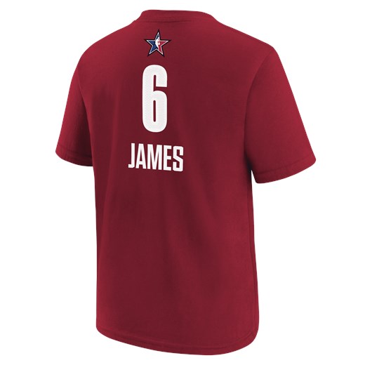 T-shirt dla dużych dzieci (chłopców) Nike NBA LeBron James Los Angeles Lakers Nike L Nike poland