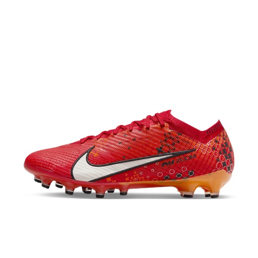 Buty sportowe męskie Nike mercurial czerwone wiązane na wiosnę 