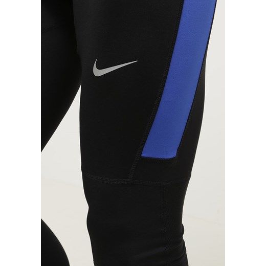 Nike Performance ESSENTIAL Rajstopy black/game royal/black/reflective silver zalando niebieski miejsce na dokumenty