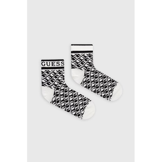 Skarpetki damskie czarne Guess