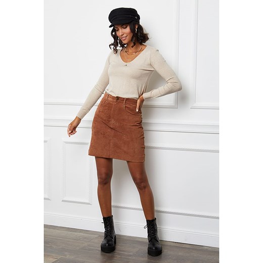 L&apos;armoire de Suzette Sweter w kolorze beżowym ze sklepu Limango Polska w kategorii Swetry damskie - zdjęcie 166090262