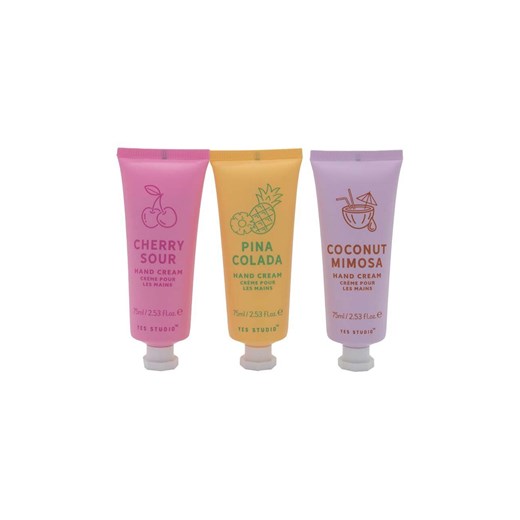 Yes Studio zestaw kremów do rąk Fruity Cocktail Hands 3 x 75 ml 3-pack Yes Studio ONE ANSWEAR.com