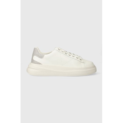 Guess sneakersy ELBA kolor biały FMPVIB LEA12 ze sklepu ANSWEAR.com w kategorii Buty sportowe męskie - zdjęcie 166093004