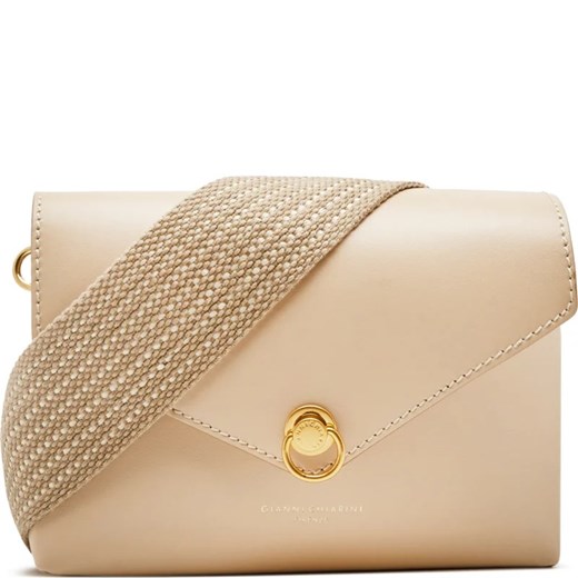 GIANNI CHIARINI Skórzana listonoszka Gianni Chiarini OS promocyjna cena Gomez Fashion Store