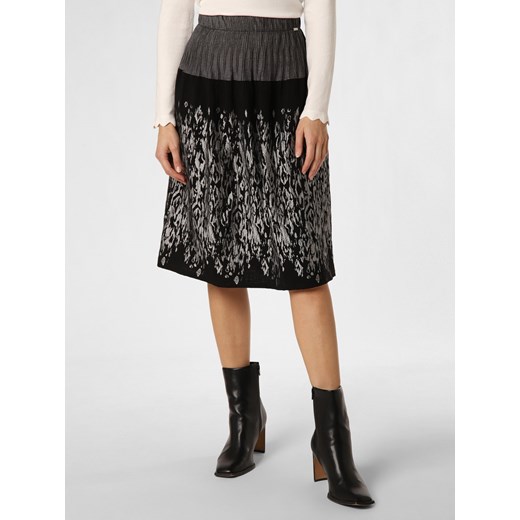 Apriori Spódnica damska Kobiety wiskoza czarny wzorzysty ze sklepu vangraaf w kategorii Spódnice - zdjęcie 166110613