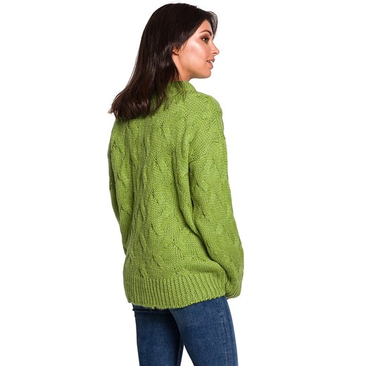 Be Wear Sweter w kolorze zielonym S/M okazyjna cena Limango Polska
