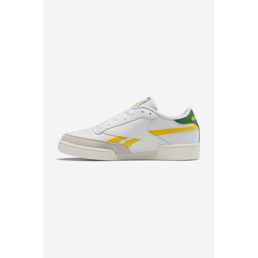 Buty sportowe męskie Reebok Classic skórzane białe wiązane na wiosnę 