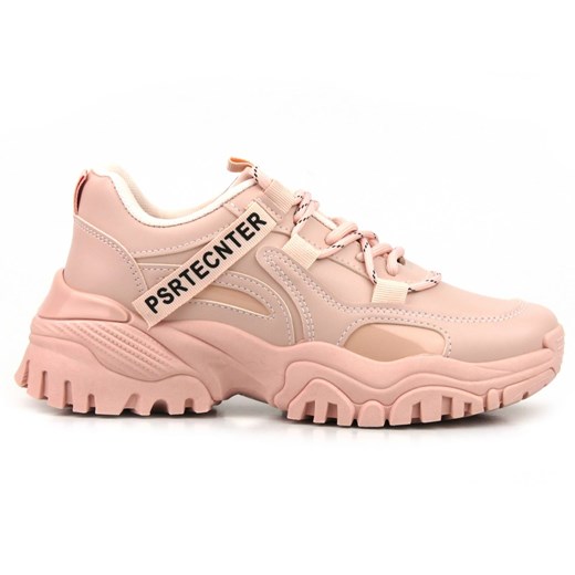 Buty sportowe damskie, sneakersy NEWS 21SP26-3925, różowe News 38 promocyjna cena ulubioneobuwie
