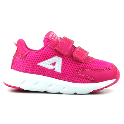 Sportowe buty, adidaski dziecięce - AMERICAN CLUB ES 127/23, różowe American Club 21 wyprzedaż ulubioneobuwie