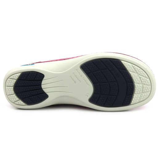 Wygodne, medyczne klapki damskie - Nursing Care WG4A09, różowe Nursing Care 40 ulubioneobuwie