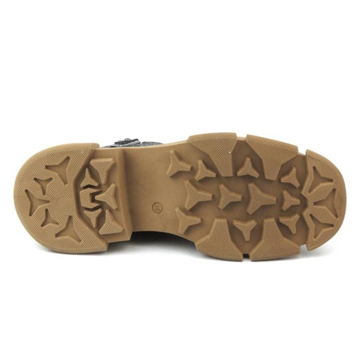 Botki, trzewiki damskie - VENEZIA 10025, czarne Venezia 40 ulubioneobuwie