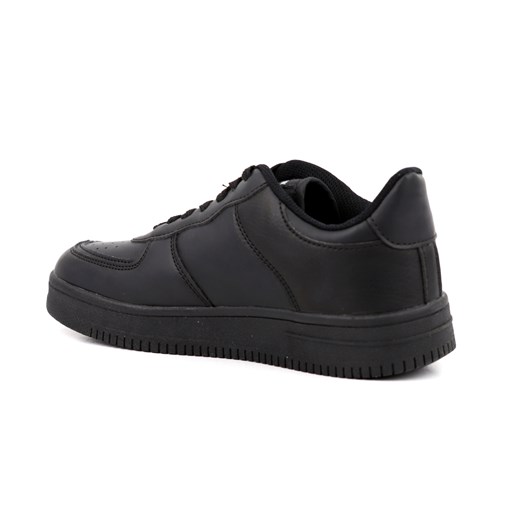 Czarne sneakersy damskie American ES 92/22, czarne American Club 37 ulubioneobuwie
