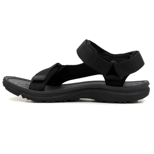 Sportowe sandały męskie na rzepy - Lee Cooper 22-34-0945M, czarne Lee Cooper 45 okazja ulubioneobuwie