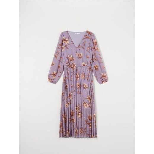 Sinsay - Sukienka maxi w kwiaty - wielobarwny Sinsay L Sinsay