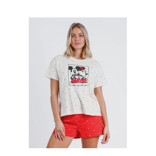 Piżama Admas Disney 60519 XL czerwona (8433623671647). Piżamy damskie Admas L promocyjna cena Rozetka.pl