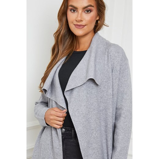 Soft Cashmere Kardigan w kolorze szarym Soft Cashmere 34/36 promocyjna cena Limango Polska
