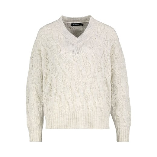Sublevel Sweter w kolorze białym ze sklepu Limango Polska w kategorii Swetry damskie - zdjęcie 166150504