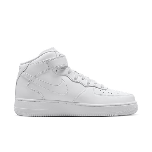 Białe buty sportowe męskie Nike air force sznurowane 