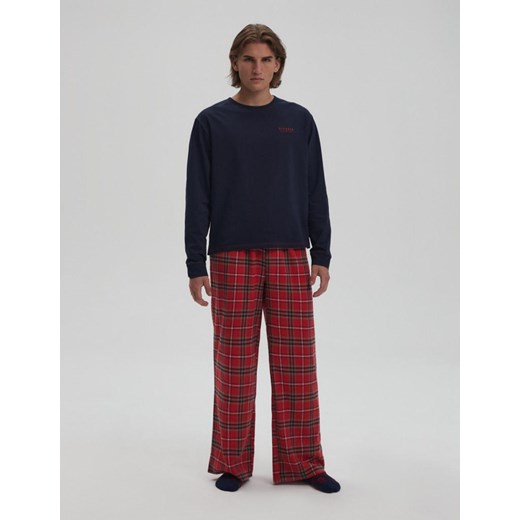 Piżama PIJAMA SET Czerwony-Granat XS/S Diverse XS/S Diverse