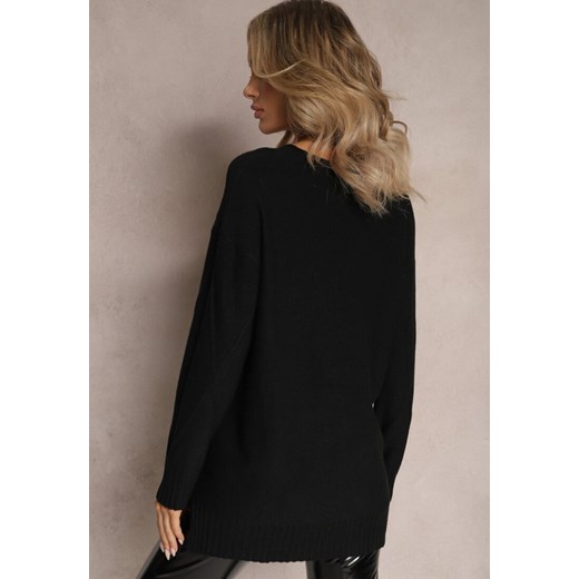 Czarny sweter damski Renee