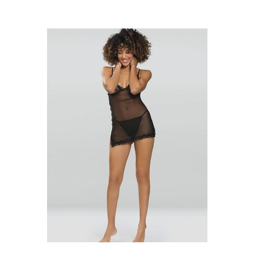 Erotyczny komplet DKaren Set Ivy L Black (5903251399631). Bielizna erotyczna S Rozetka.pl promocyjna cena