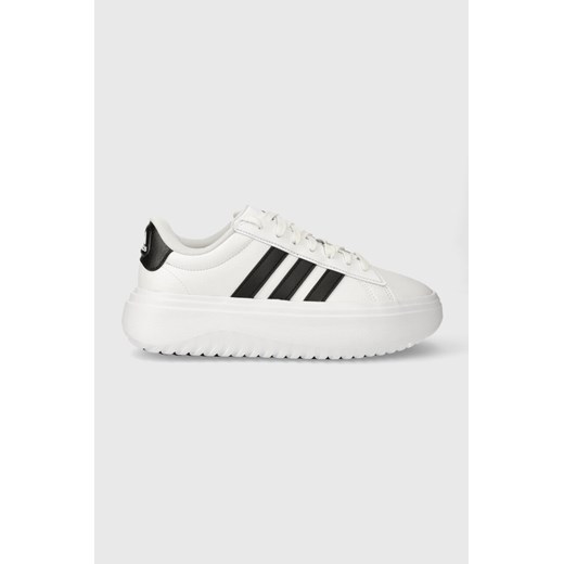 adidas sneakersy Grand Court Platform kolor biały IE1092 ze sklepu ANSWEAR.com w kategorii Buty sportowe damskie - zdjęcie 166173753
