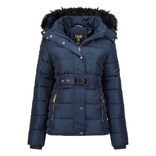 Canadian Peak Parka &quot;Bloodeak&quot; w kolorze granatowym ze sklepu Limango Polska w kategorii Kurtki damskie - zdjęcie 166180451