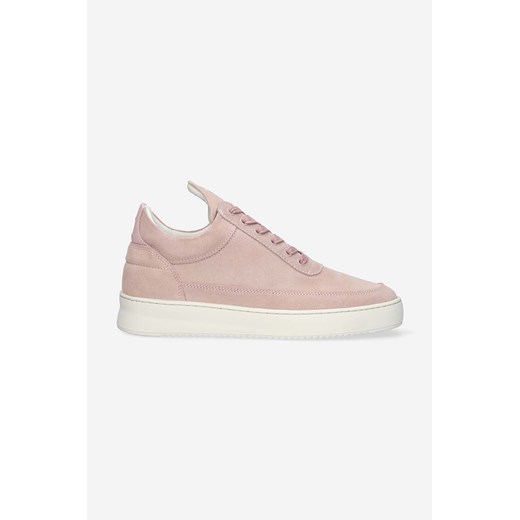 Filling Pieces sneakersy zamszowe Low Top Suede 10122792081 kolor różowy ze sklepu ANSWEAR.com w kategorii Buty sportowe damskie - zdjęcie 166183412