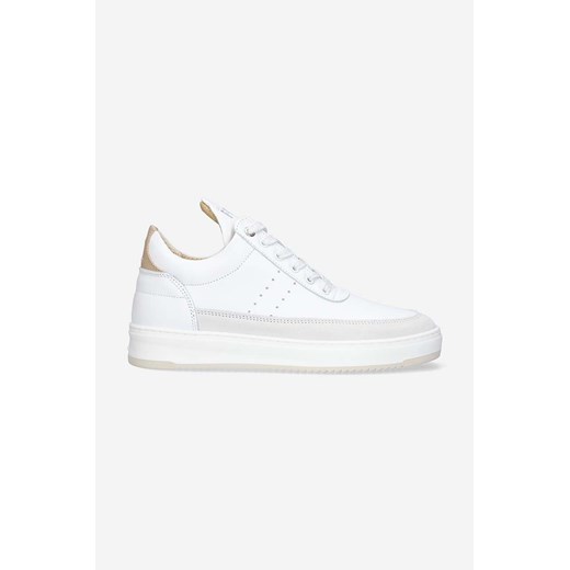 Filling Pieces sneakersy skórzane Low Top Bianco kolor biały 10127799988 ze sklepu ANSWEAR.com w kategorii Buty sportowe damskie - zdjęcie 166183461