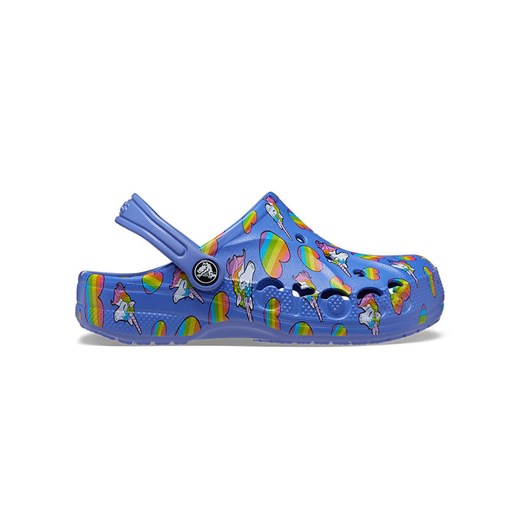 Crocs Chodaki &quot;Baya&quot; w kolorze niebieskim ze wzorem ze sklepu Limango Polska w kategorii Klapki dziecięce - zdjęcie 166187444