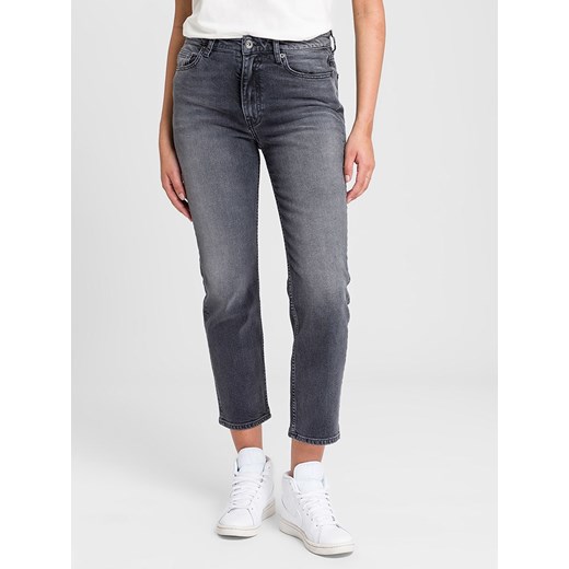 Jeansy damskie Cross Jeans szare 