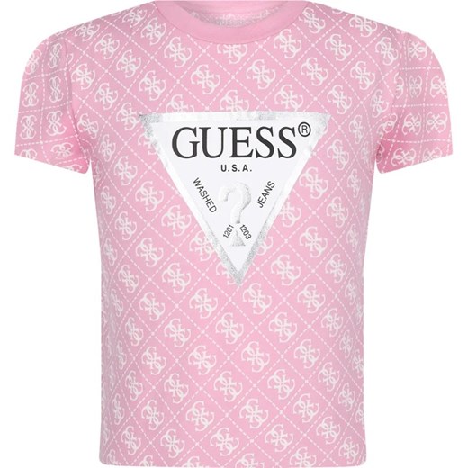 Bluzka dziewczęca Guess bawełniana na lato 
