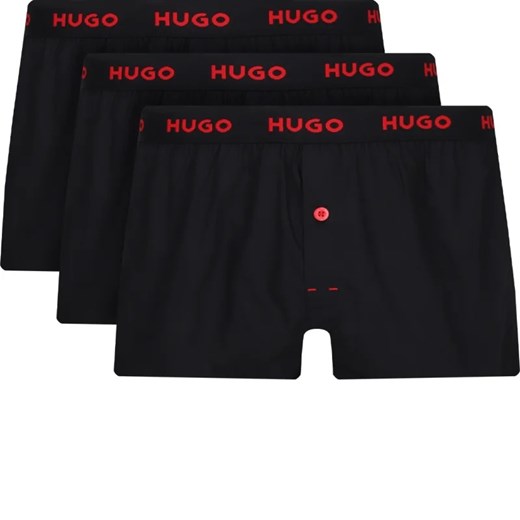 Hugo Bodywear Bokserki 3-pack WOVEN BOXER TRIPLET ze sklepu Gomez Fashion Store w kategorii Majtki męskie - zdjęcie 166187930