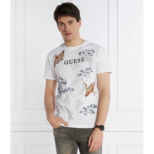 GUESS T-shirt | Regular Fit ze sklepu Gomez Fashion Store w kategorii T-shirty męskie - zdjęcie 166187941