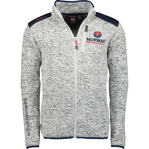 Geographical Norway Kurtka polarowa &quot;Tavid&quot; w kolorze białym Geographical Norway XL promocja Limango Polska