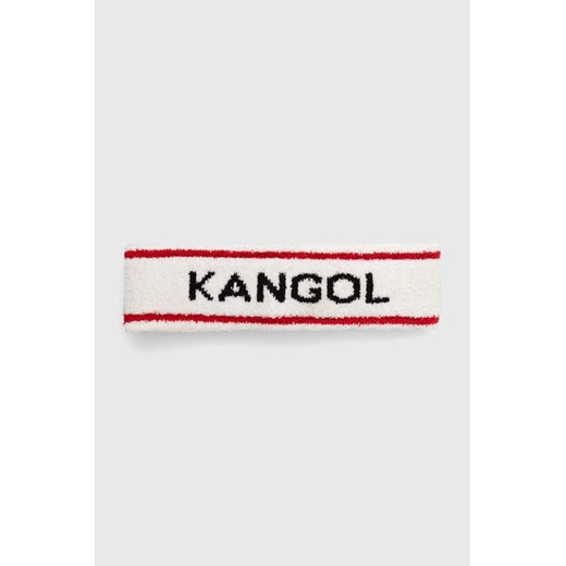 Kangol opaska na głowę kolor biały K3302ST-WHITE/CIAN ze sklepu PRM w kategorii Opaski damskie - zdjęcie 166191652