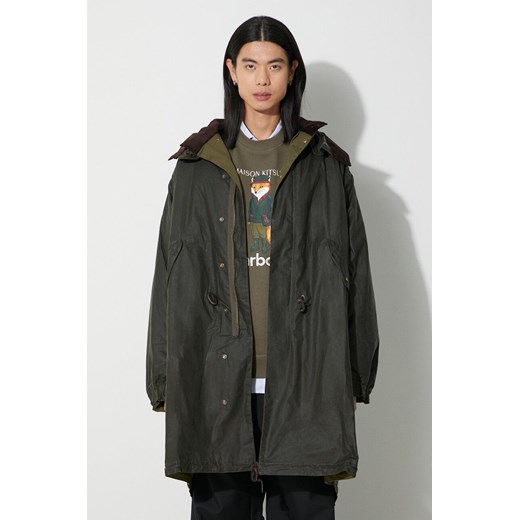 Barbour parka Torrent Parka męska kolor zielony przejściowa MWX2250 Barbour M PRM