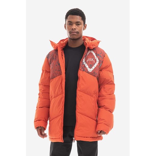 A-COLD-WALL* kurtka puchowa Panelled Down Jacket męska kolor pomarańczowy zimowa ACWMO107.-RUST ze sklepu PRM w kategorii Kurtki męskie - zdjęcie 166192700