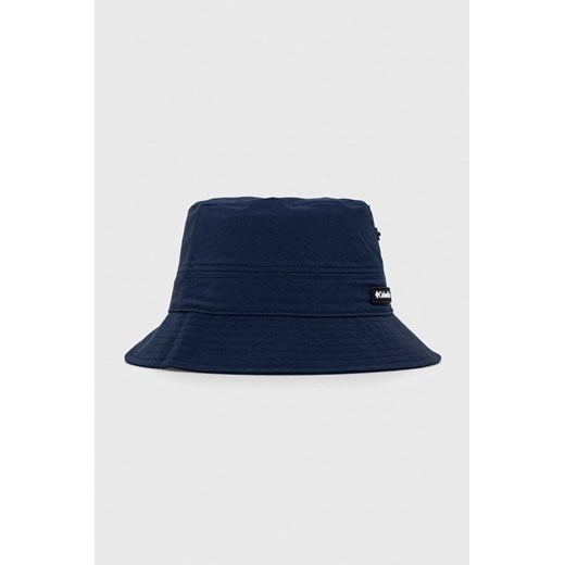 Columbia kapelusz Trek kolor granatowy 2032081 ze sklepu PRM w kategorii Kapelusze damskie - zdjęcie 166193531