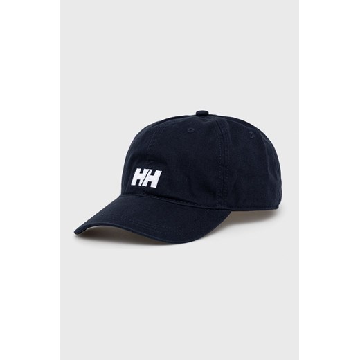 Helly Hansen czapka kolor granatowy z aplikacją 38791-597 ze sklepu PRM w kategorii Czapki z daszkiem damskie - zdjęcie 166193691