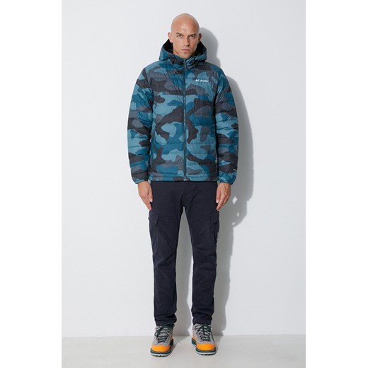 Columbia kurtka sportowa Powder Lite Hooded Jkt kolor niebieski zimowa 1693931 Columbia M PRM